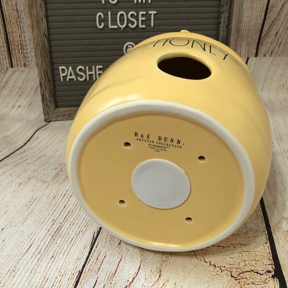 RAE DUNN HONEY Honey Pot Birdhouse NIB - Picture 7 of 9